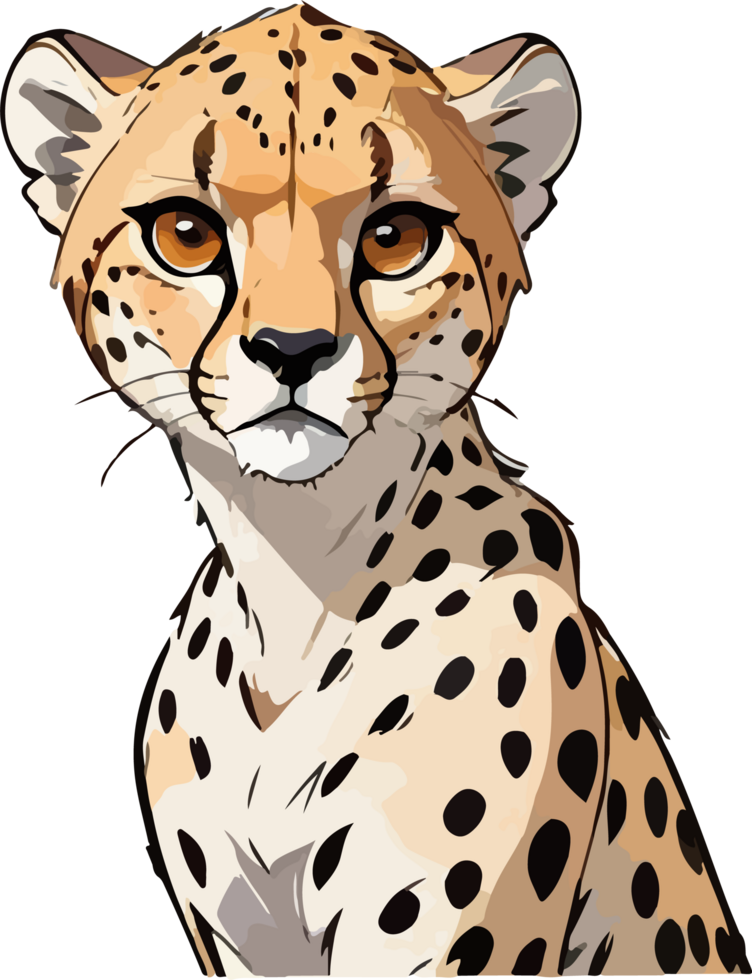 AI generated Cheetah Character Image 34800964 PNG