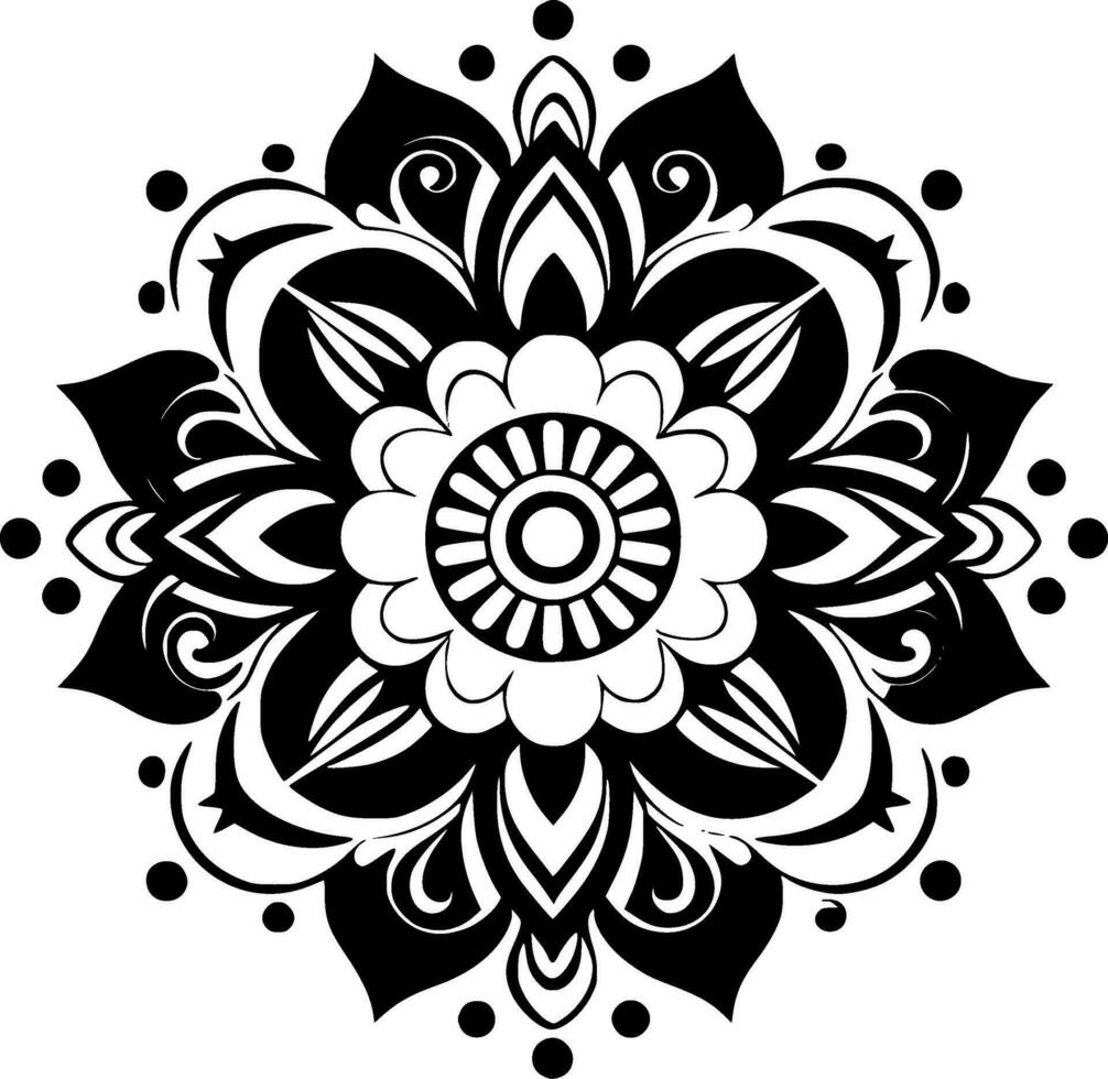 mandala - alto calidad vector logo - vector ilustración ideal para camiseta gráfico