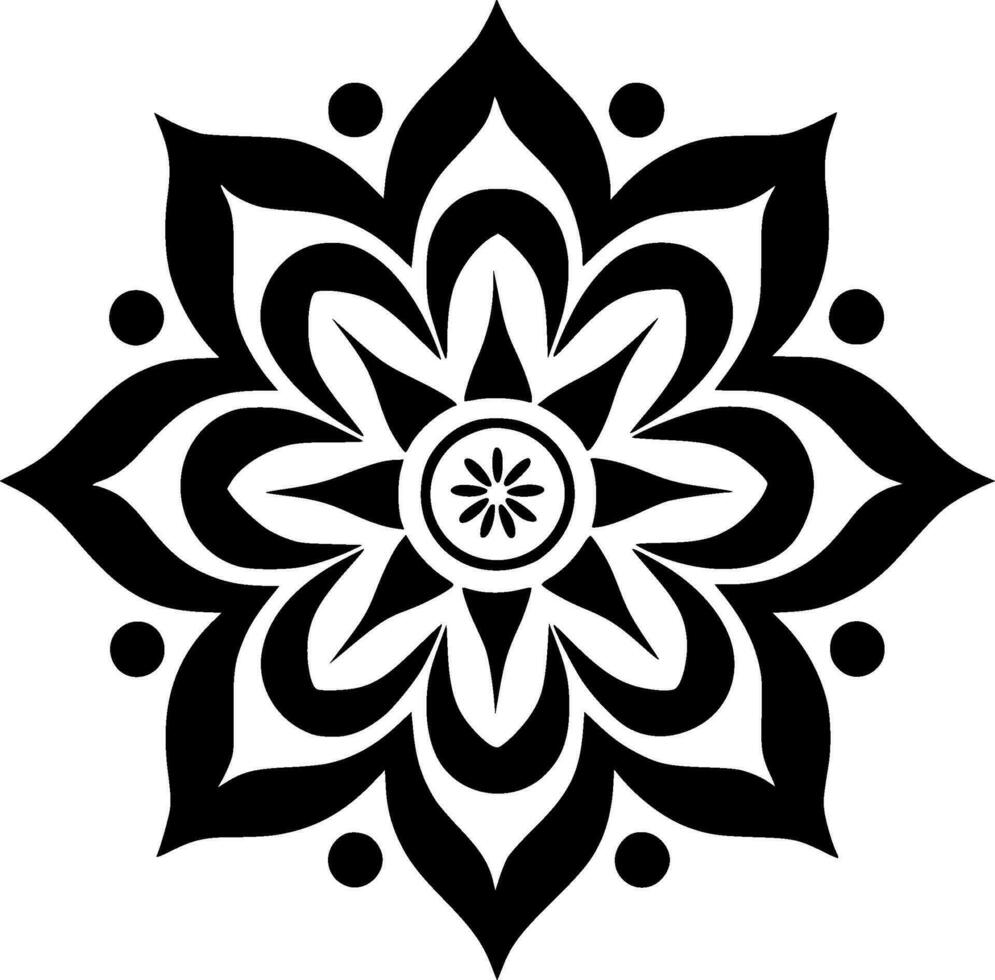 mandala - alto calidad vector logo - vector ilustración ideal para camiseta gráfico