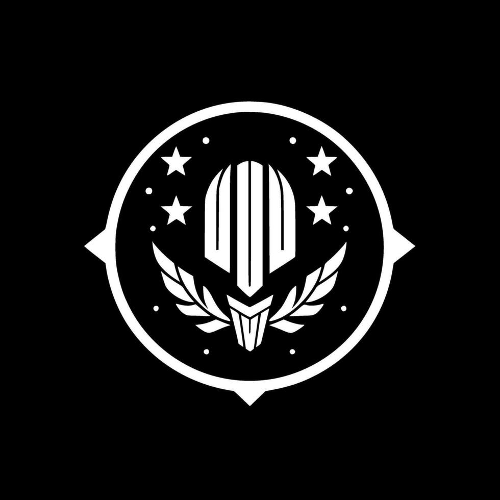Military - High Quality Vector Logo - Vector illustration ideal for T-shirt graphic