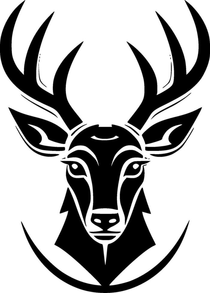 Dear, Minimalist and Simple Silhouette - Vector illustration