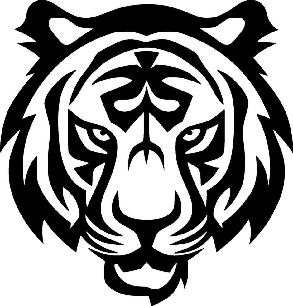 Tiger - High Quality Vector Logo - Vector illustration ideal for T-shirt graphic