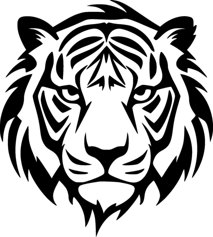 Tiger - High Quality Vector Logo - Vector illustration ideal for T-shirt graphic