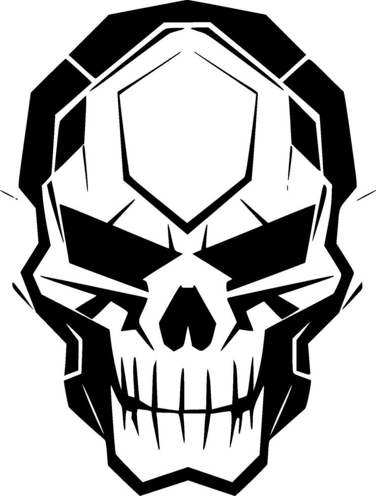 Skull - High Quality Vector Logo - Vector illustration ideal for T-shirt graphic