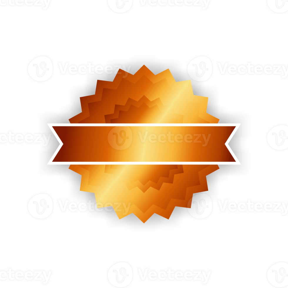 gold stamp label 34801571 PNG