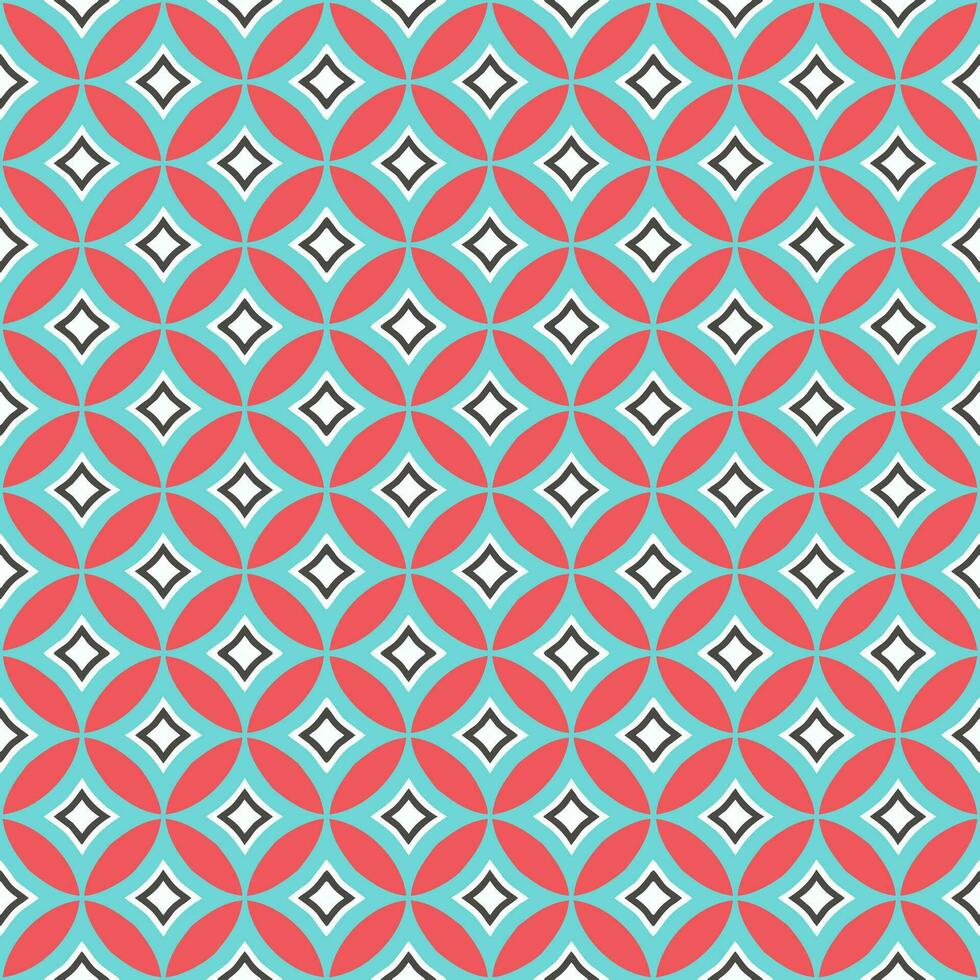 Multi color seamless abstract pattern. Background and backdrop. Multi Colored. Colorful ornamental design. Colored mosaic ornaments. Vector graphic illustration.