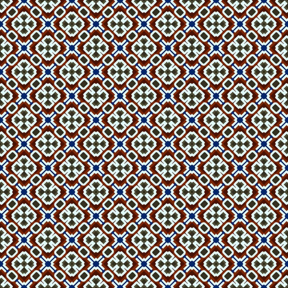 Multi color seamless abstract pattern. Background and backdrop. Multi Colored. Colorful ornamental design. Colored mosaic ornaments. Vector graphic illustration.