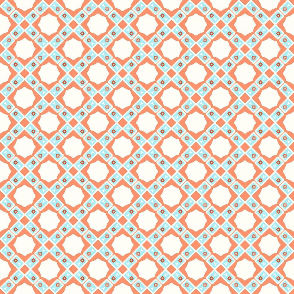 Multi color seamless abstract pattern. Background and backdrop. Multi Colored. Colorful ornamental design. Colored mosaic ornaments. Vector graphic illustration.