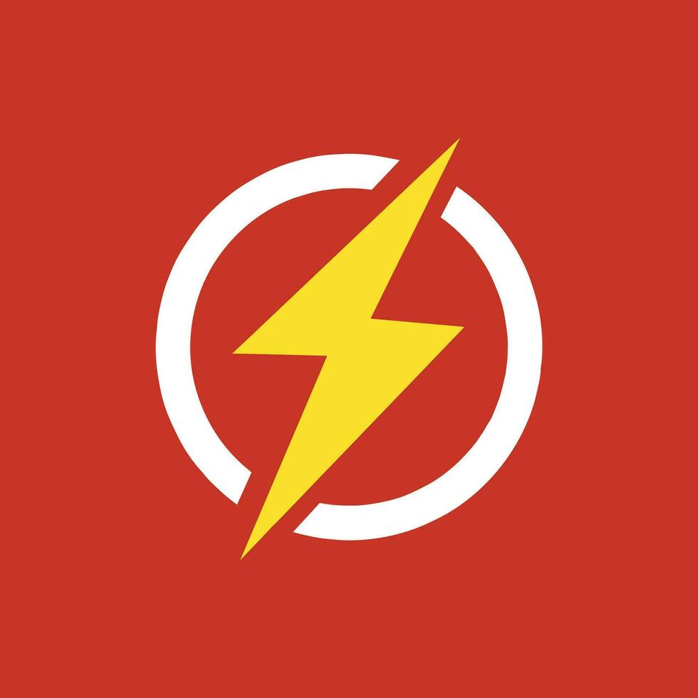 Power Icon, Lightning Power Icon vector