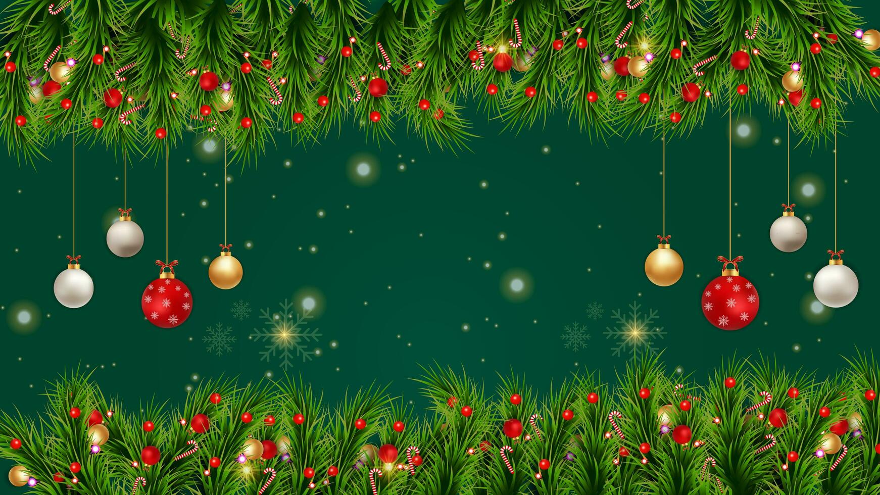 Merry Christmas background with Christmas elements for social media posts, banners, greeting cards, and web banners photo