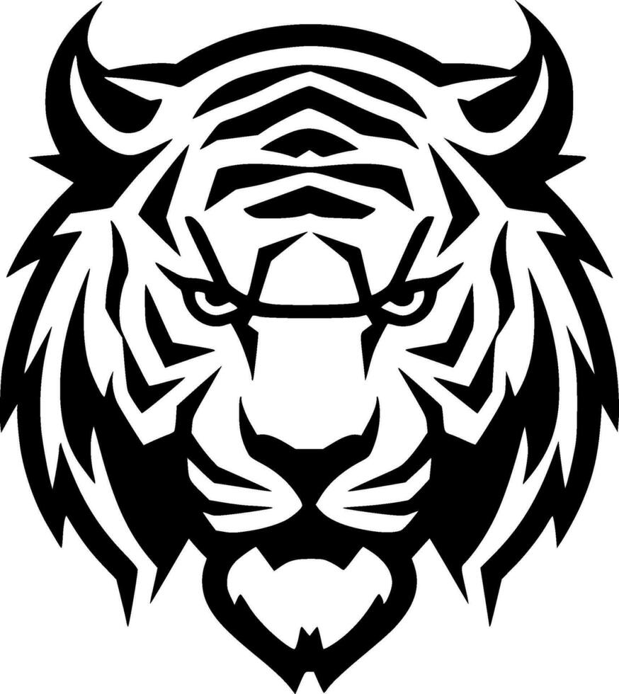 Tiger - High Quality Vector Logo - Vector illustration ideal for T-shirt graphic