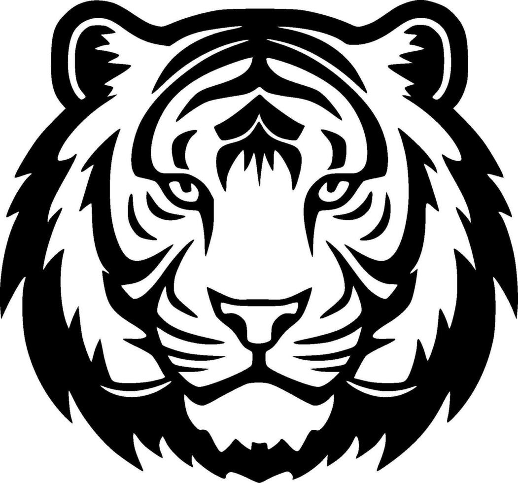 Tiger - High Quality Vector Logo - Vector illustration ideal for T-shirt graphic