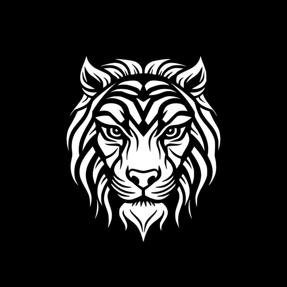 Tiger - High Quality Vector Logo - Vector illustration ideal for T-shirt graphic