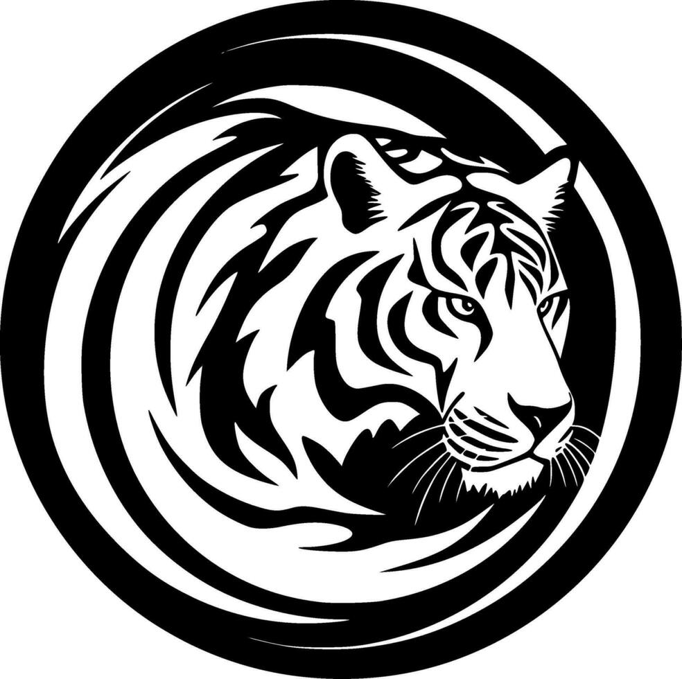 Tigre - alto calidad vector logo - vector ilustración ideal para camiseta gráfico