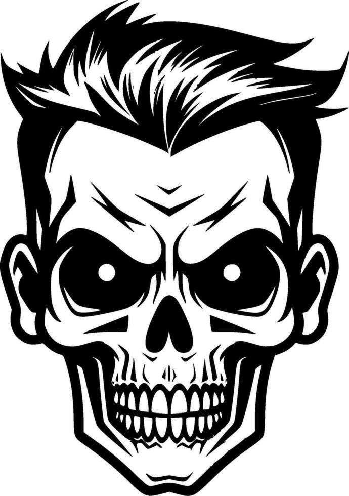 Skull - High Quality Vector Logo - Vector illustration ideal for T-shirt graphic