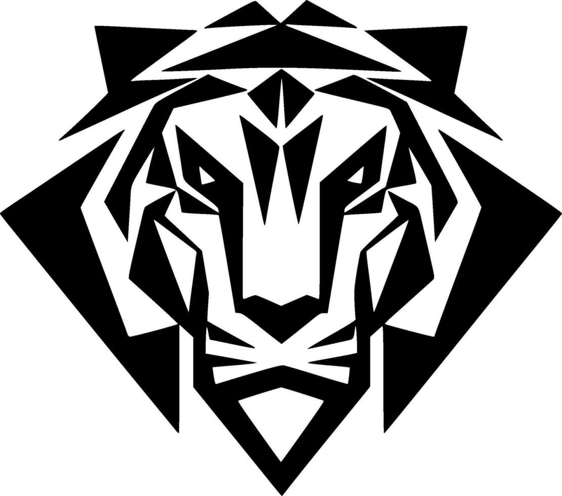 Tiger - High Quality Vector Logo - Vector illustration ideal for T-shirt graphic