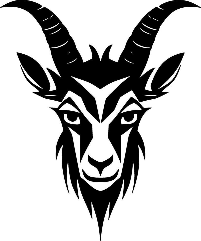 Goat - High Quality Vector Logo - Vector illustration ideal for T-shirt graphic