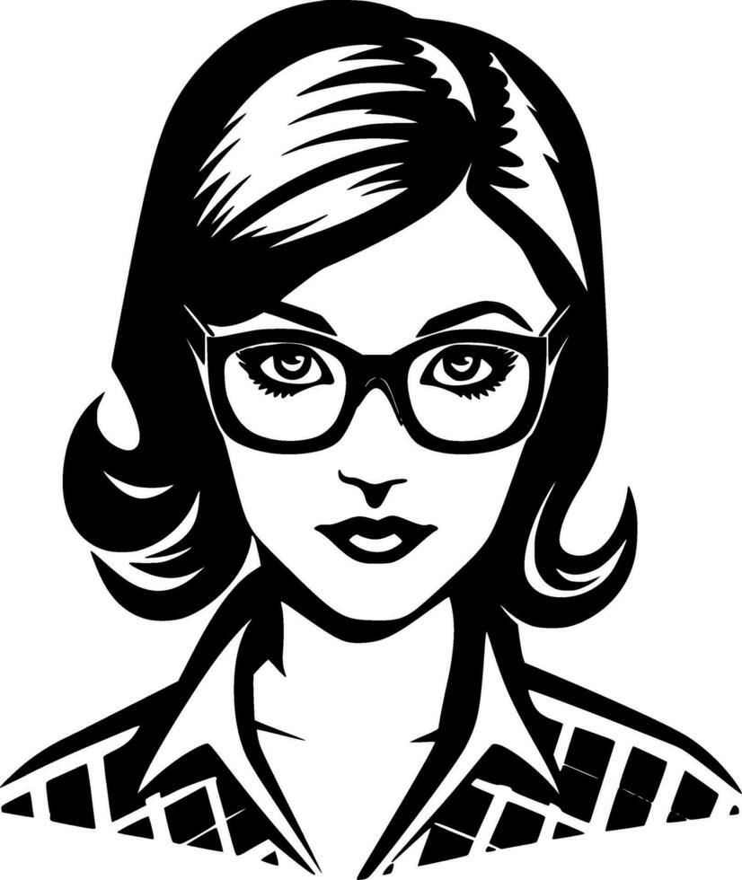 Teacher - High Quality Vector Logo - Vector illustration ideal for T-shirt graphic