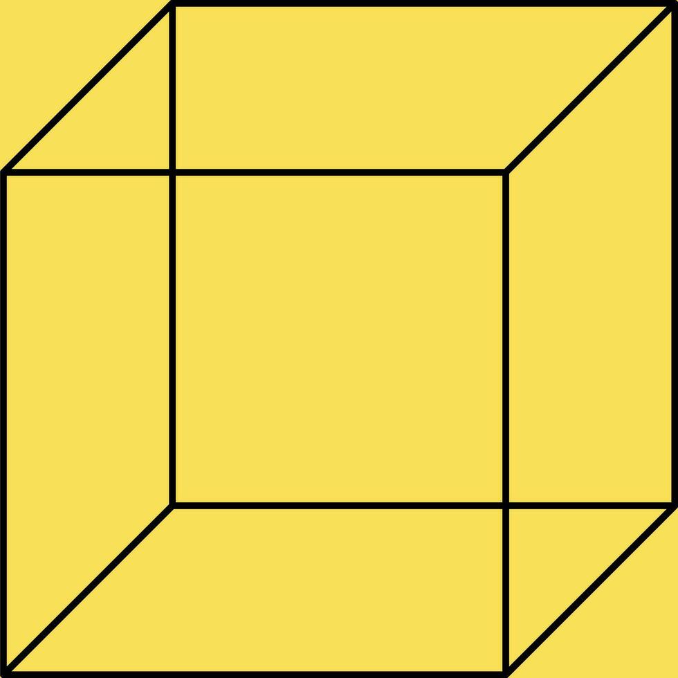 Cube shapes vector