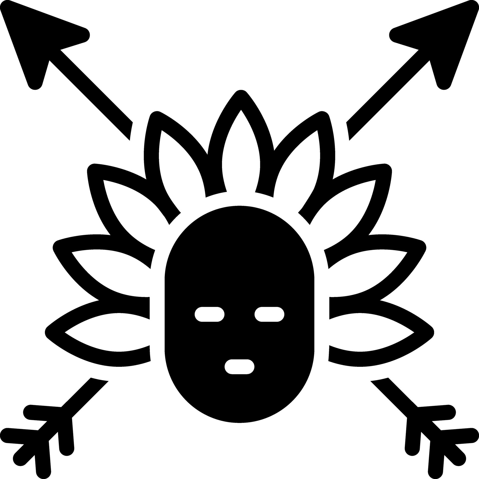 solid icon for tribal 34809201 Vector Art at Vecteezy
