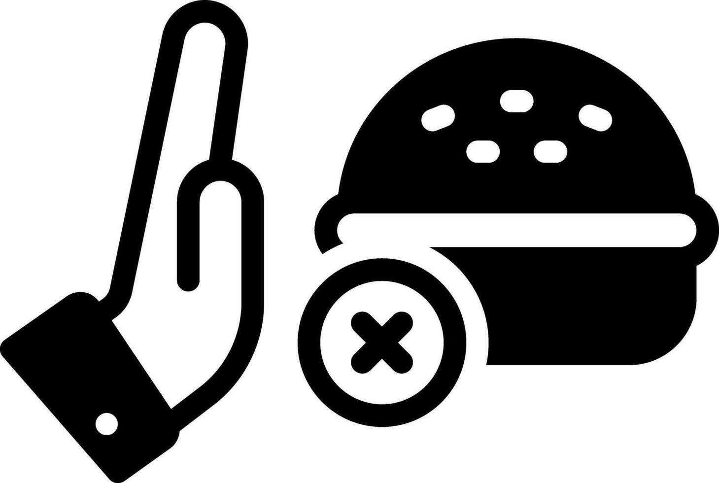 solid icon for remembered vector