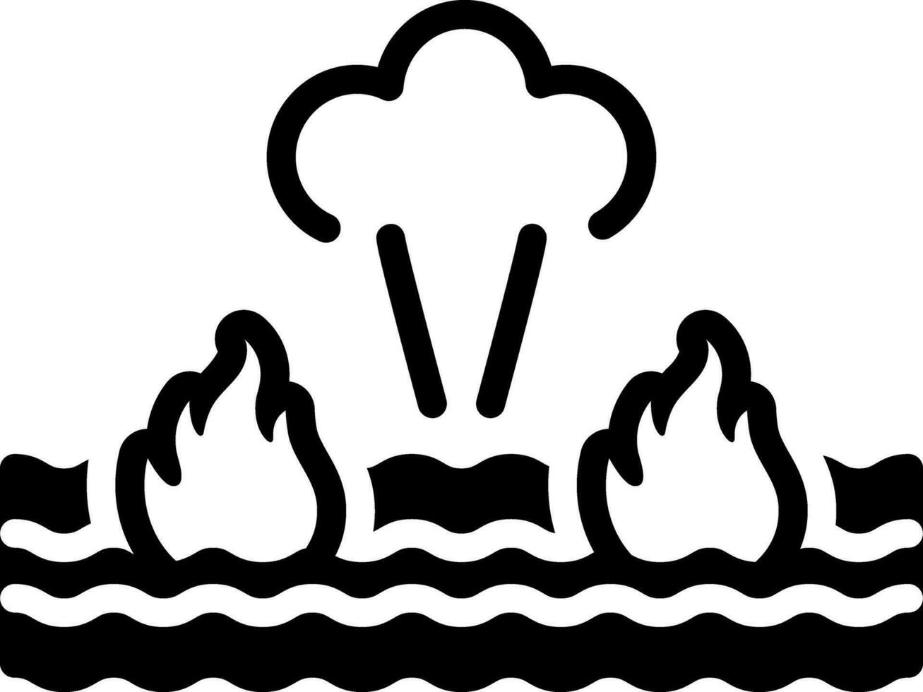 solid icon for war vector