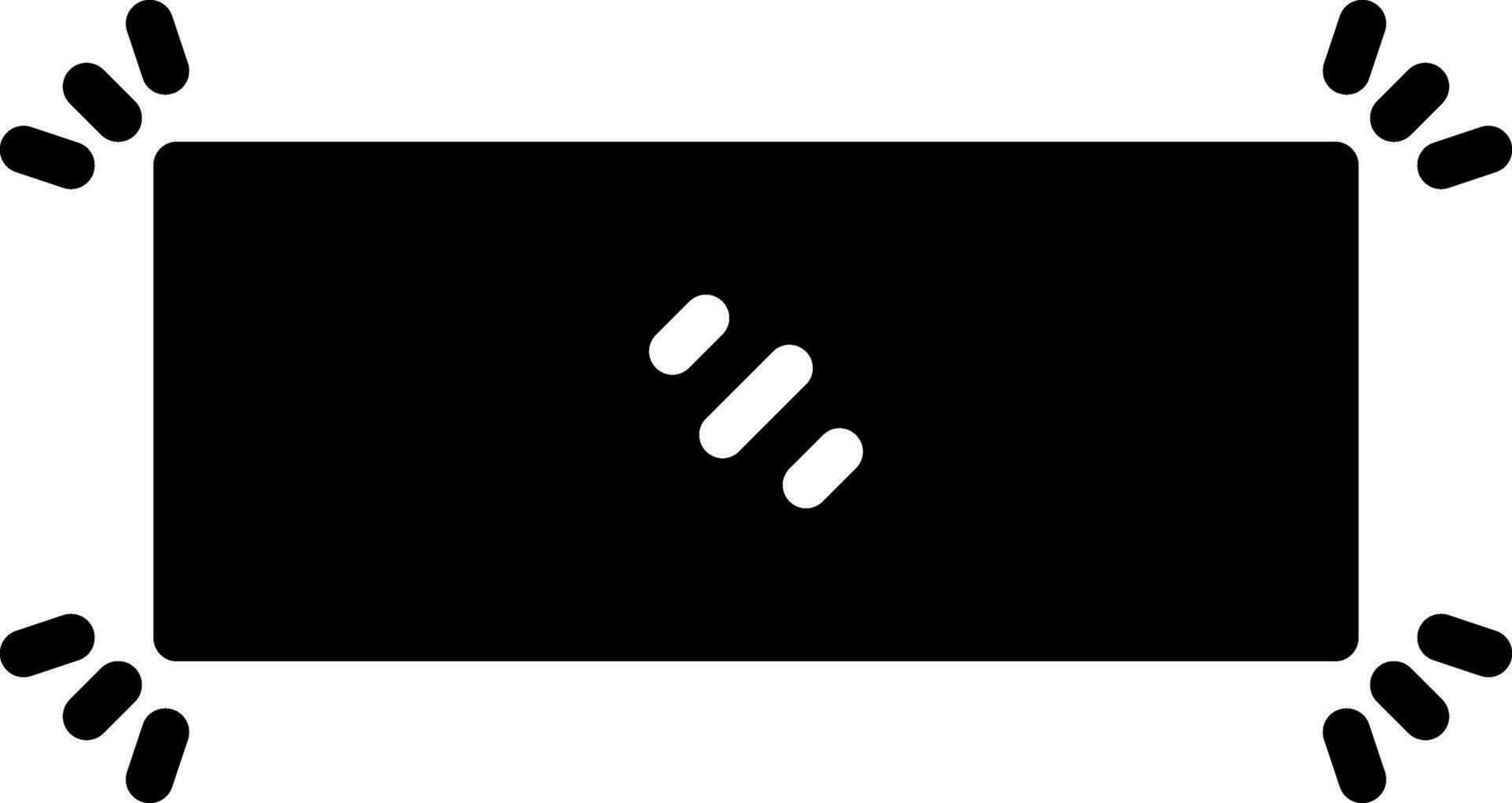solid icon for edges vector