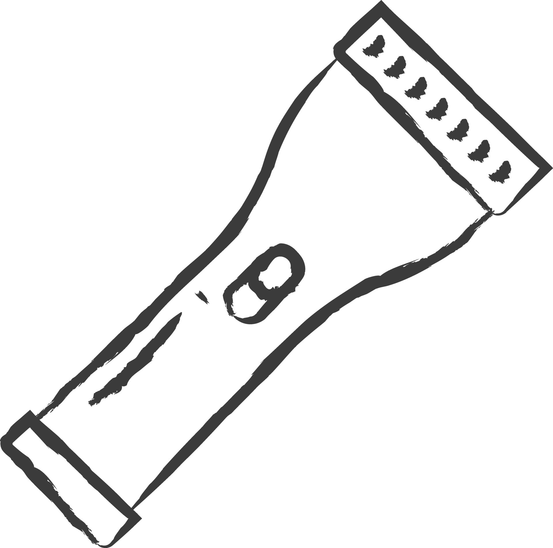 Torch hand drawn vector illustration 34810212 Vector Art at Vecteezy