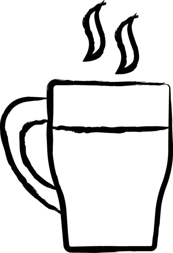 Coffee Cup hand drawn vector illustration