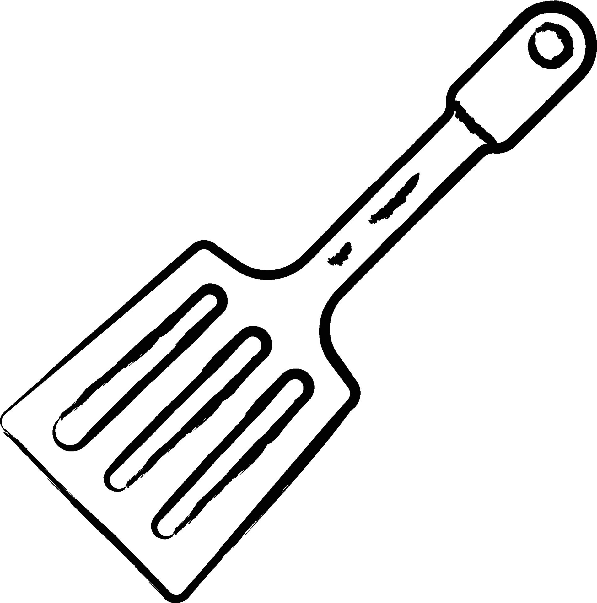 Spatula hand drawn vector illustration 34810322 Vector Art at Vecteezy