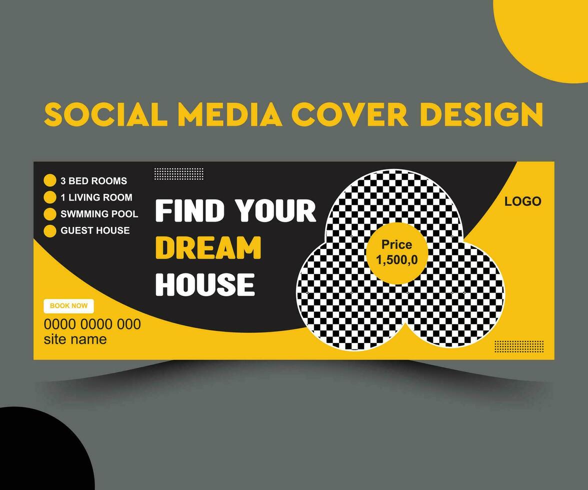 real inmuebles casa propiedad social medios de comunicación cubrir diseño modelo vector