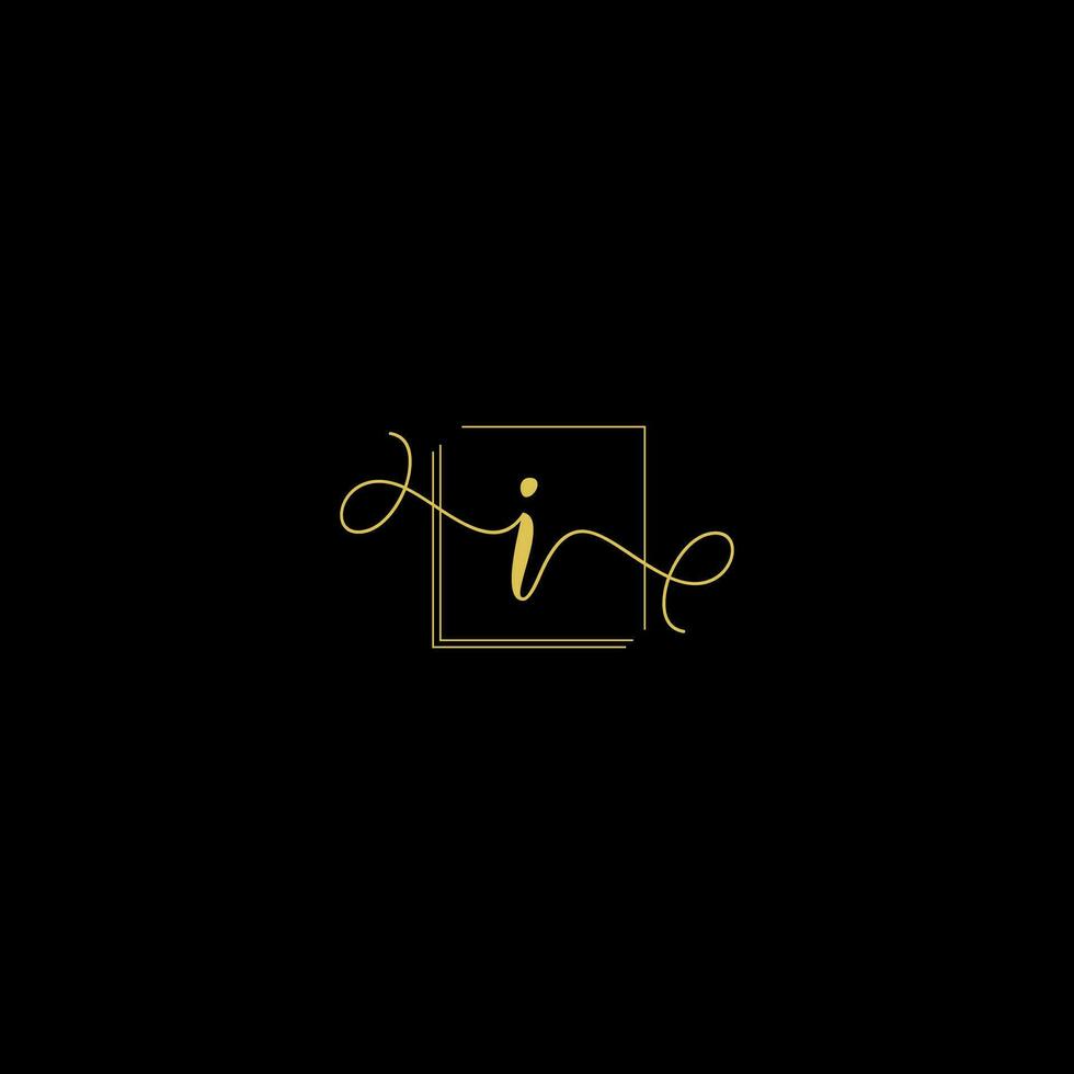 I creative modern letters logo design template vector