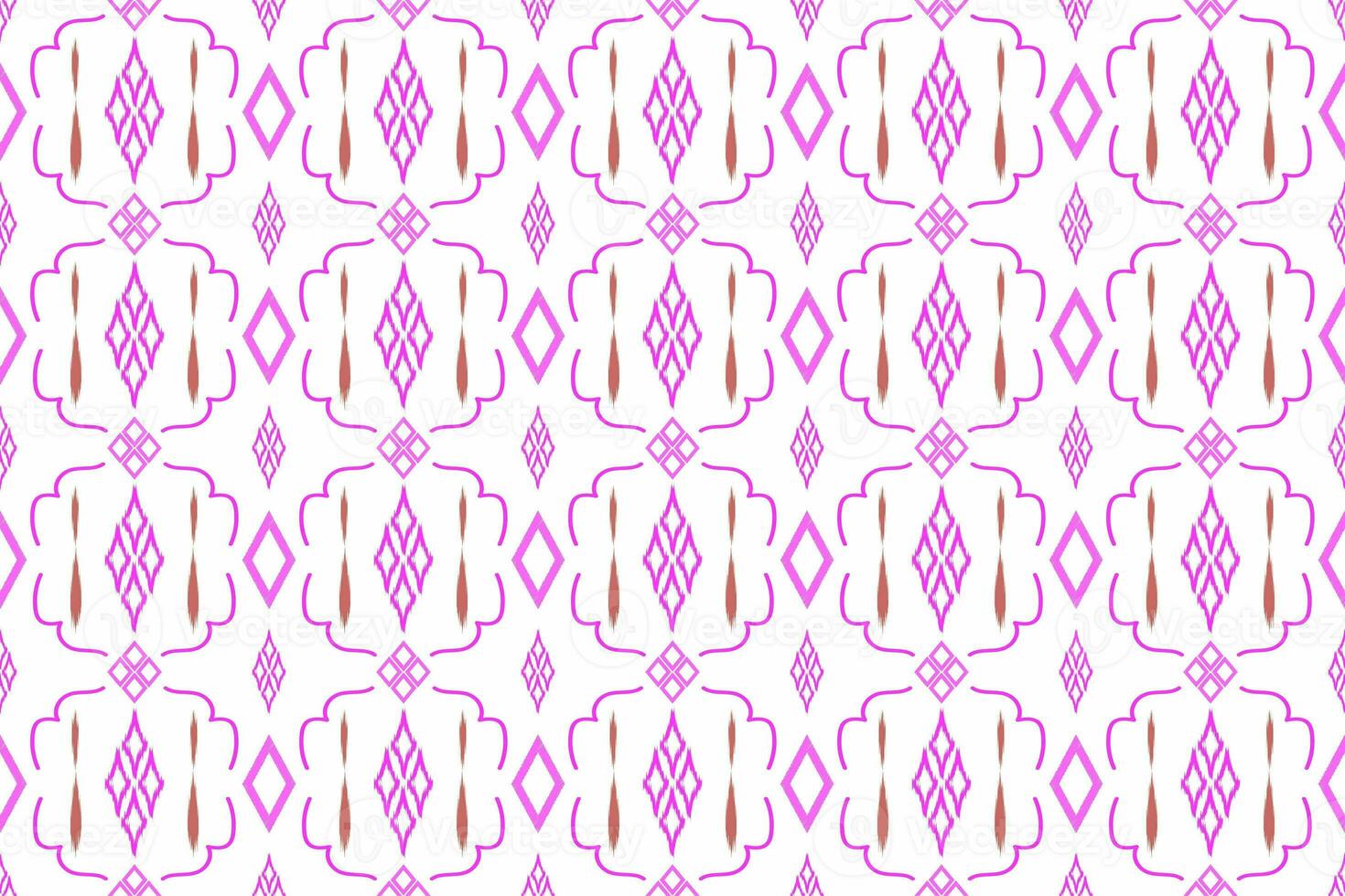 Oriental ethnic art ikat tribal traditional seamless pattern in ethnic design, folk embroidery Aztec geometric art ornament print photo