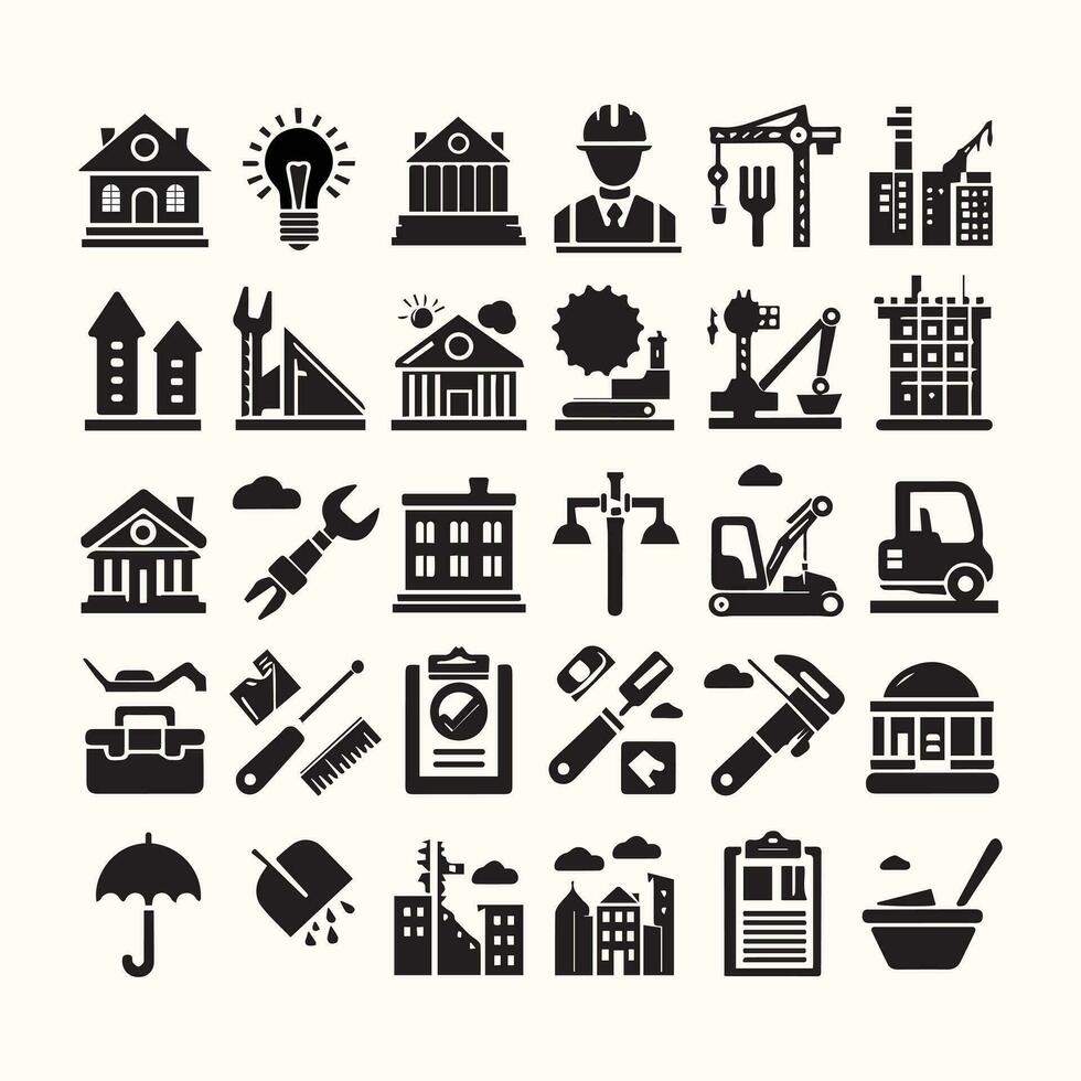 build a vector icon set