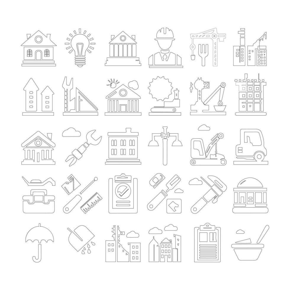 build a vector icon set