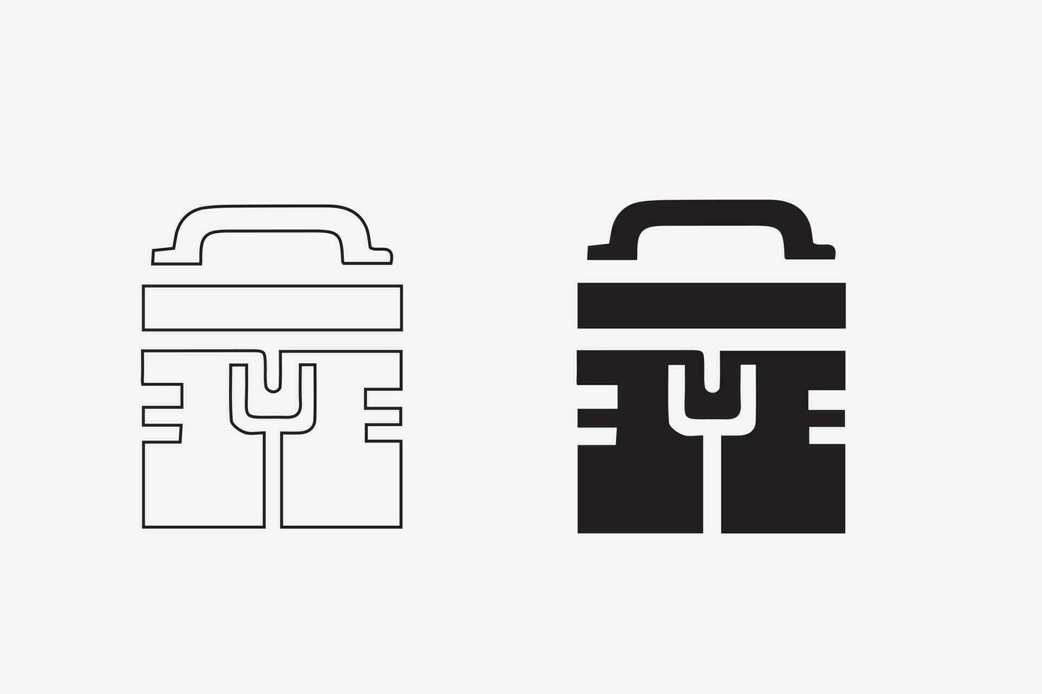 Tool icons set vector