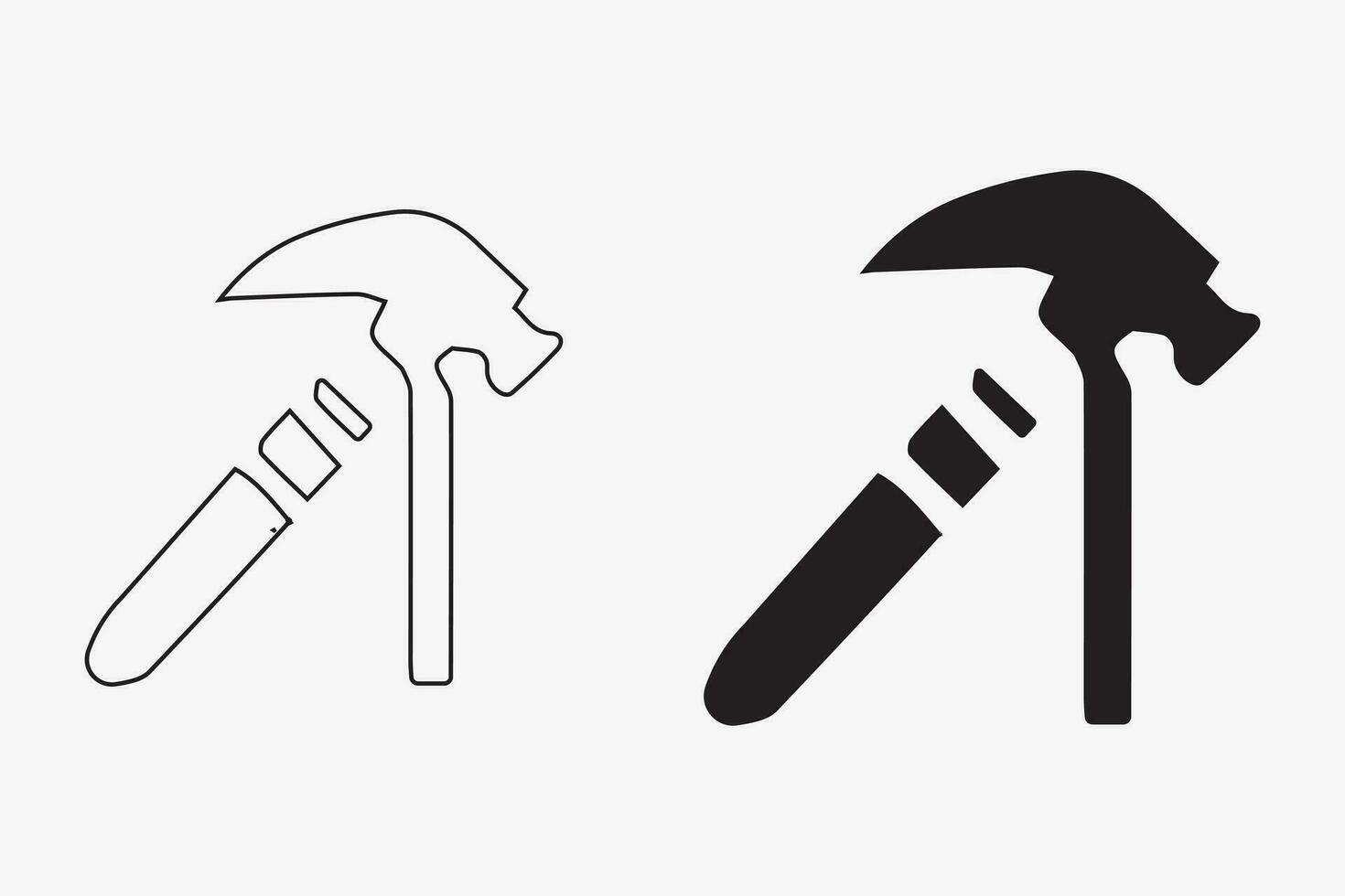 Tool icons set vector