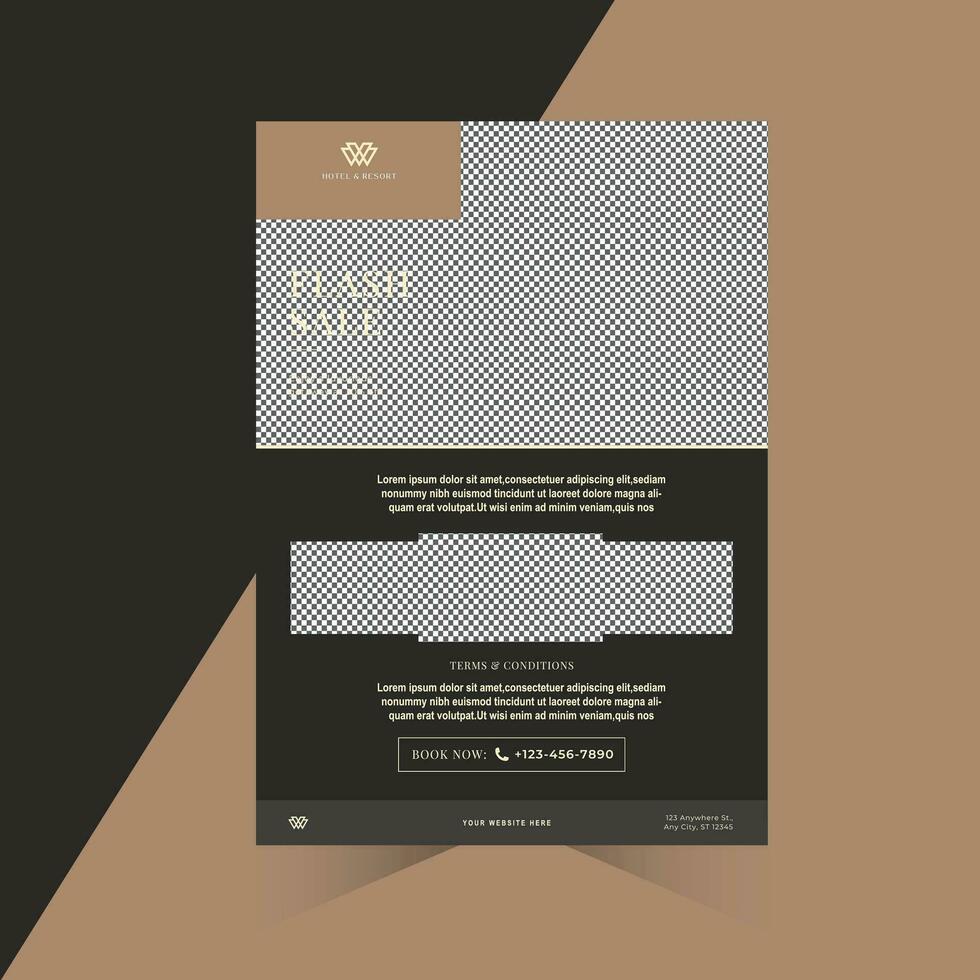 Cream Minimalist Open House Flyer vector