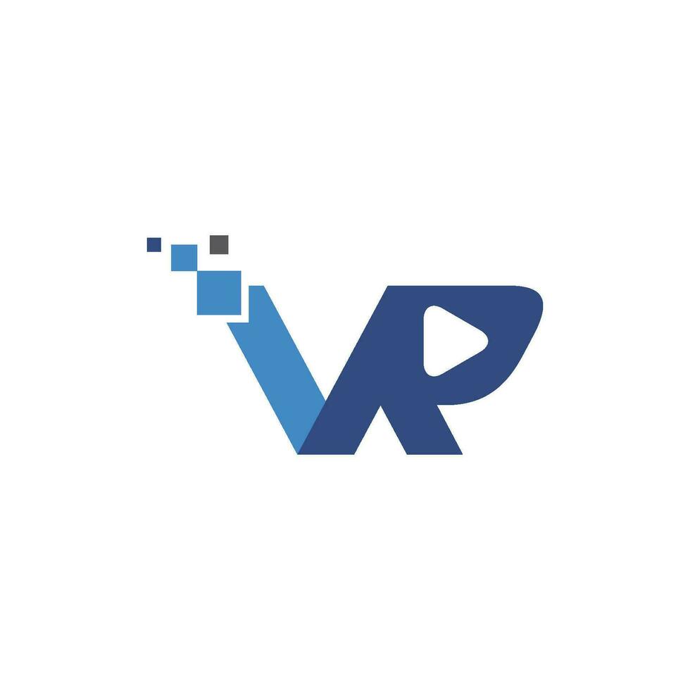 V Letter Logo Template vector