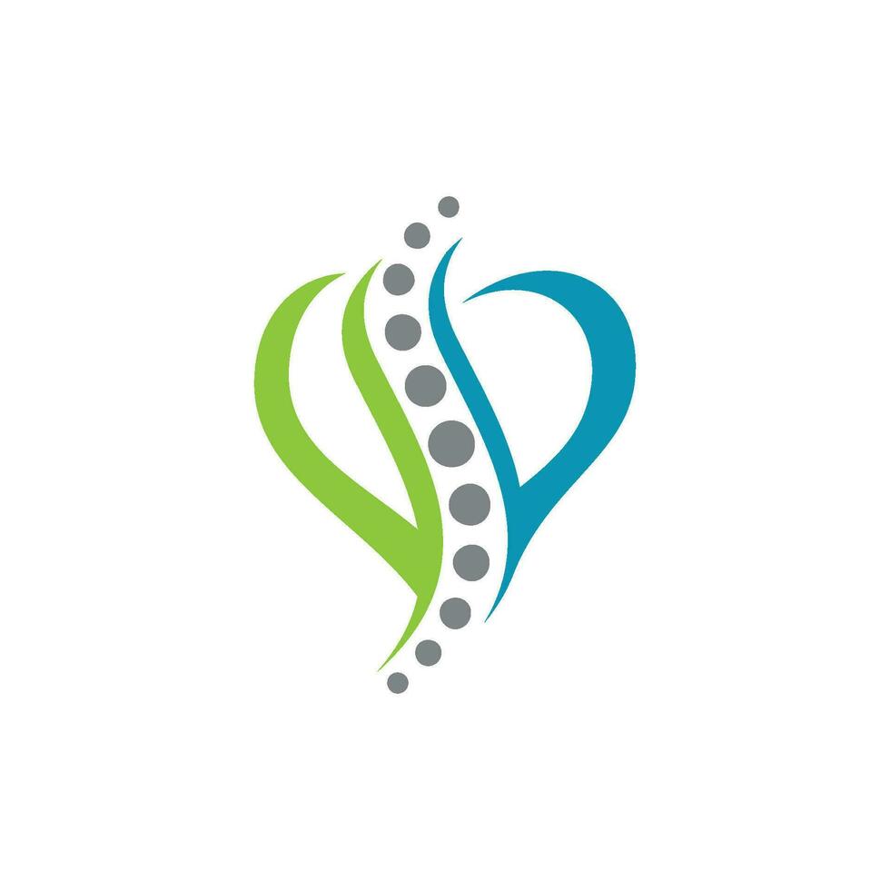 Spine diagnostics symbol vector