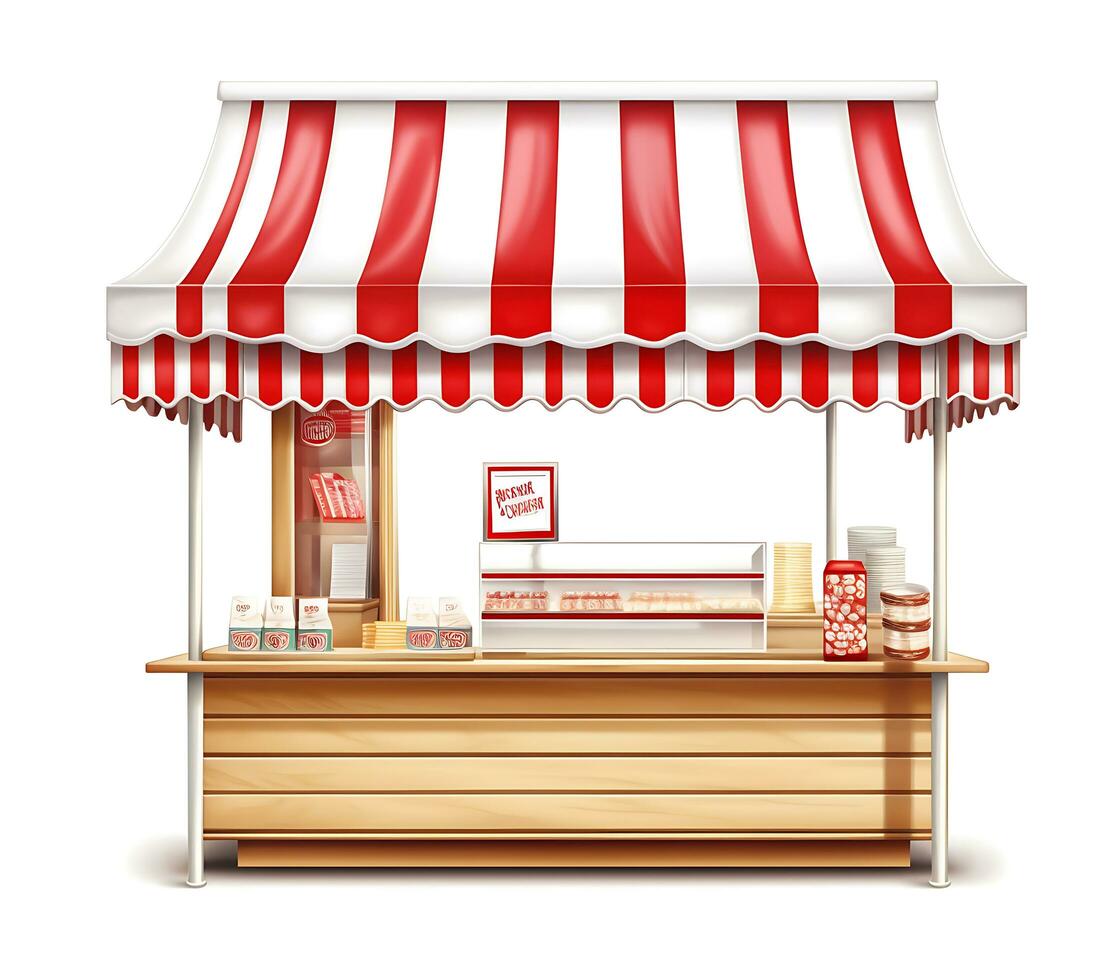 AI generated shop store house photo