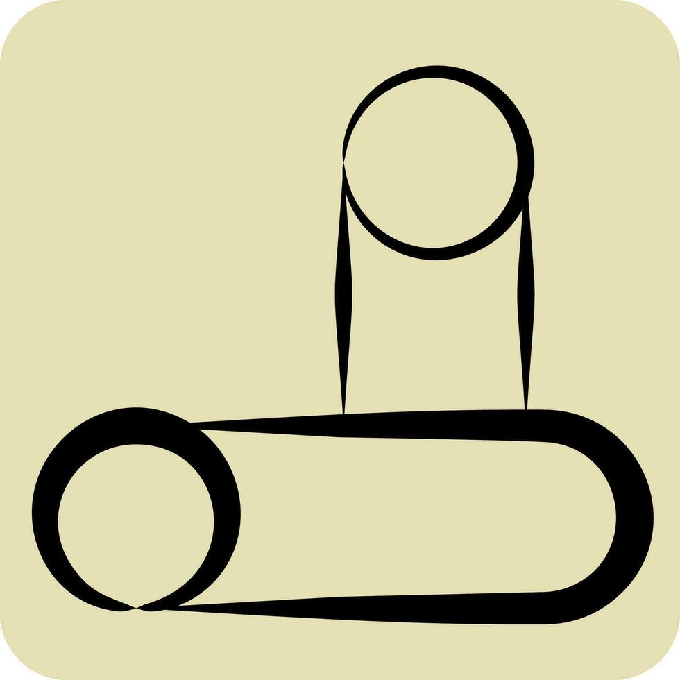 Clothes Pin Icon Style 8747363 Vector Art at Vecteezy