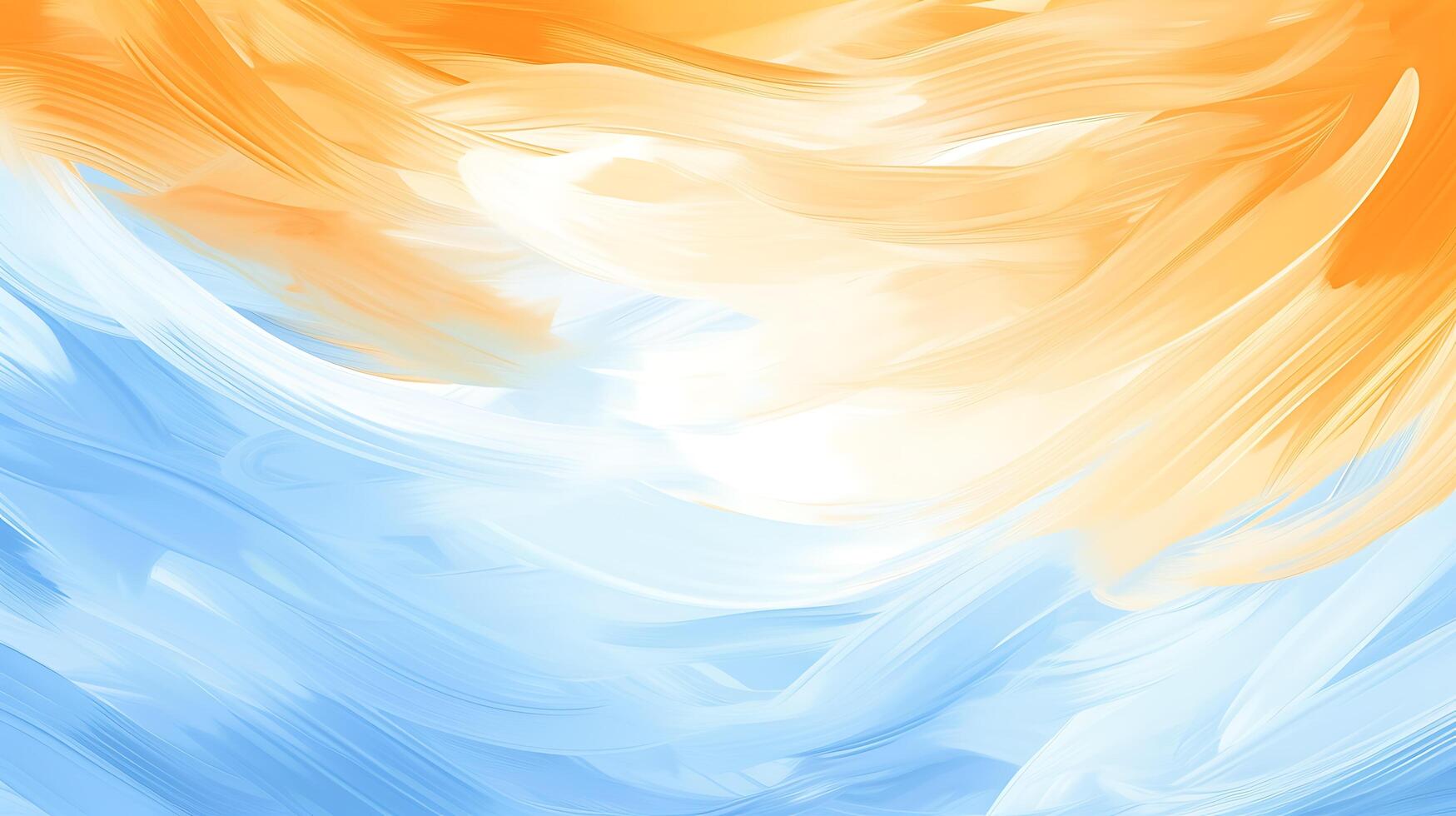 AI generated brushstrokes background photo