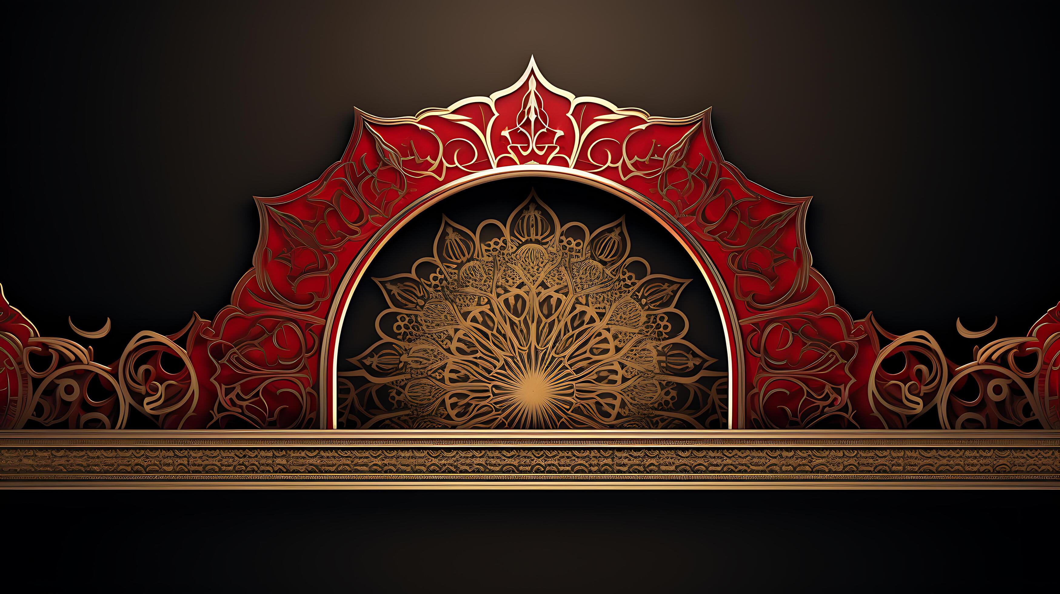 AI generated Islamic background 34815333 Stock Photo at Vecteezy