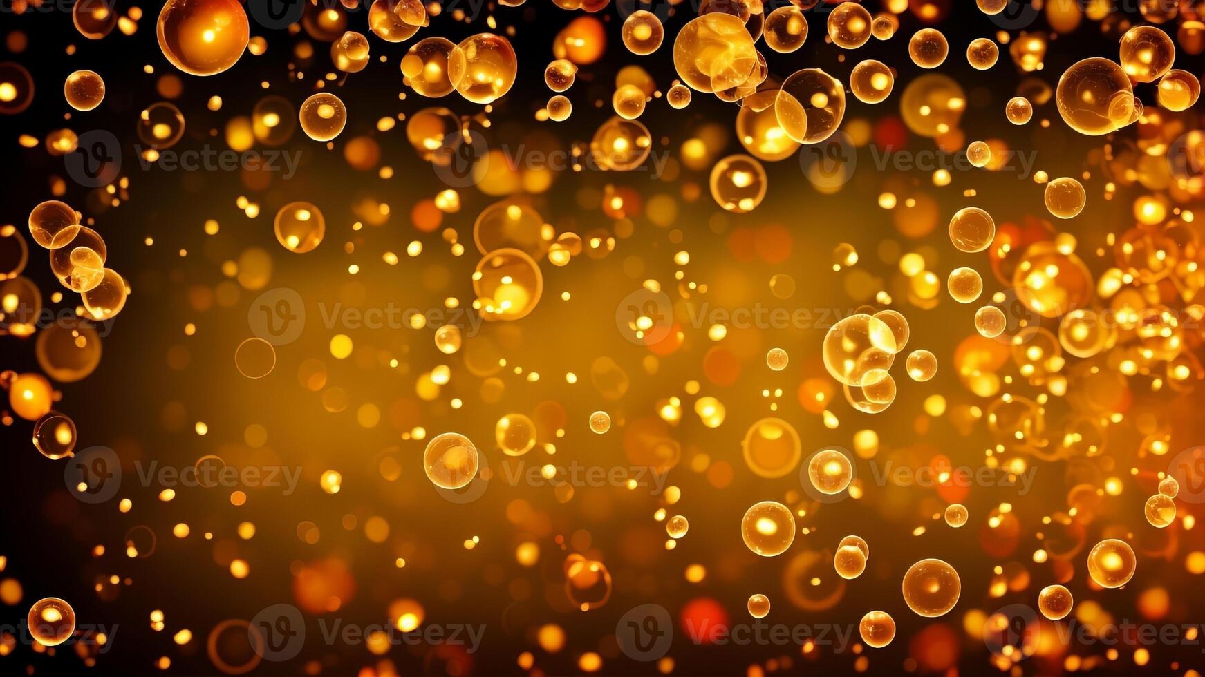 Abstract bubbles futuristic background. photo