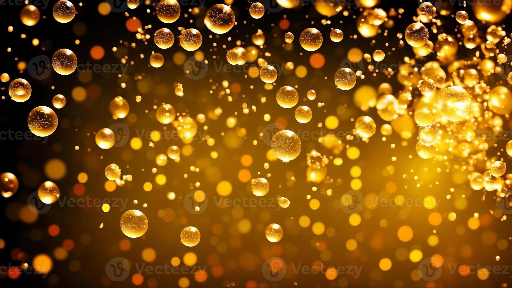 Abstract bubbles futuristic background. photo