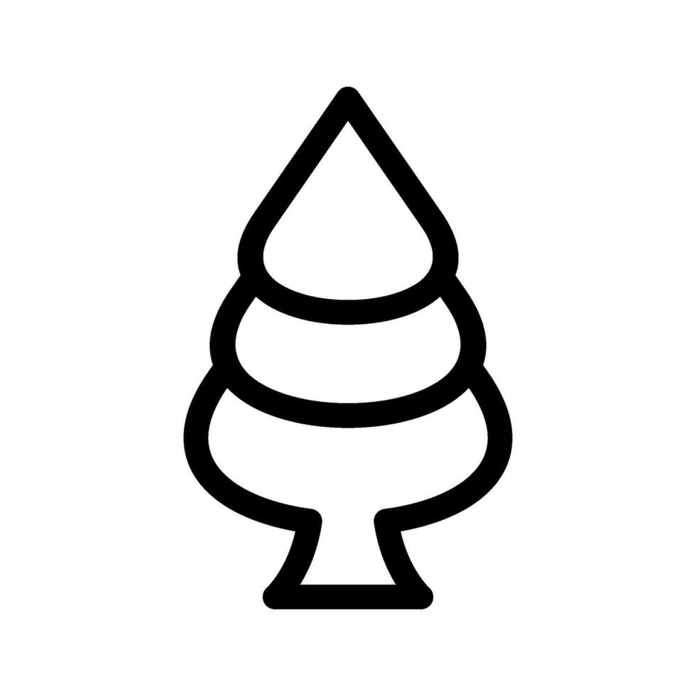 Fir Icon Vector Symbol Design Illustration