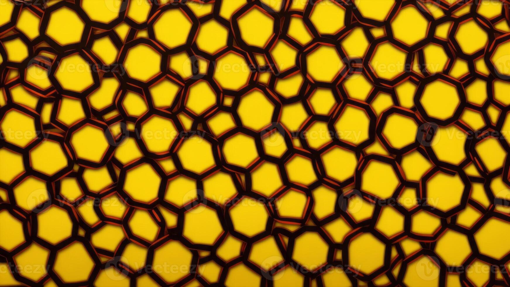 abstract background with hexagons. abstract metal background. photo
