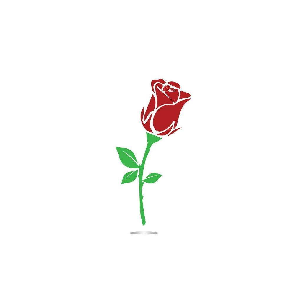 rojo rosas mano dibujado, negro línea Rosa flores inflorescencia siluetas aislado en blanco antecedentes. icono rosas recopilación. vector garabatear ilustración.