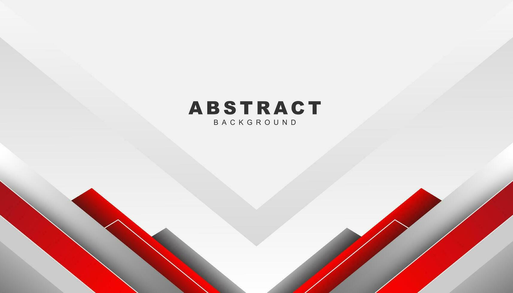 Abstract template red and gray curve on white background. Technology concept vector